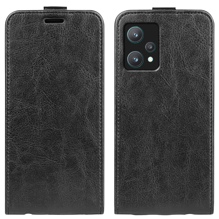 For OPPO Realme 9 Pro / Realme V25 R64 Texture Vertical Flip Leather Phone Case