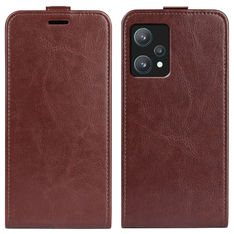 For OPPO Realme 9 Pro / Realme V25 R64 Texture Vertical Flip Leather Phone Case