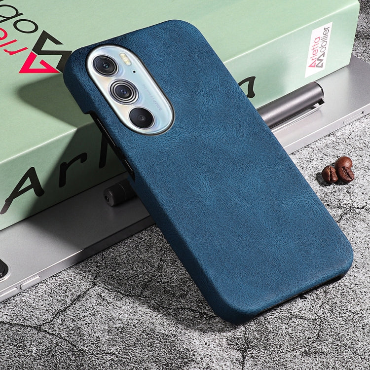 For Motorola Moto Edge X30 Ring Holder PU Phone Case