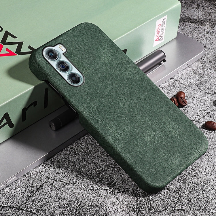 For Motorola Moto Edge S30 Ring Holder PU Phone Case