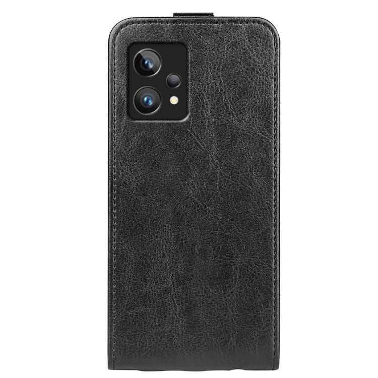For OPPO Realme 9 Pro+ R64 Texture Vertical Flip Leather Phone Case