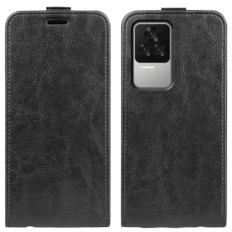 For Xiaomi Redmi K50 R64 Texture Vertical Flip Leather Phone Case