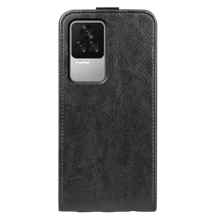 For Xiaomi Redmi K50 R64 Texture Vertical Flip Leather Phone Case