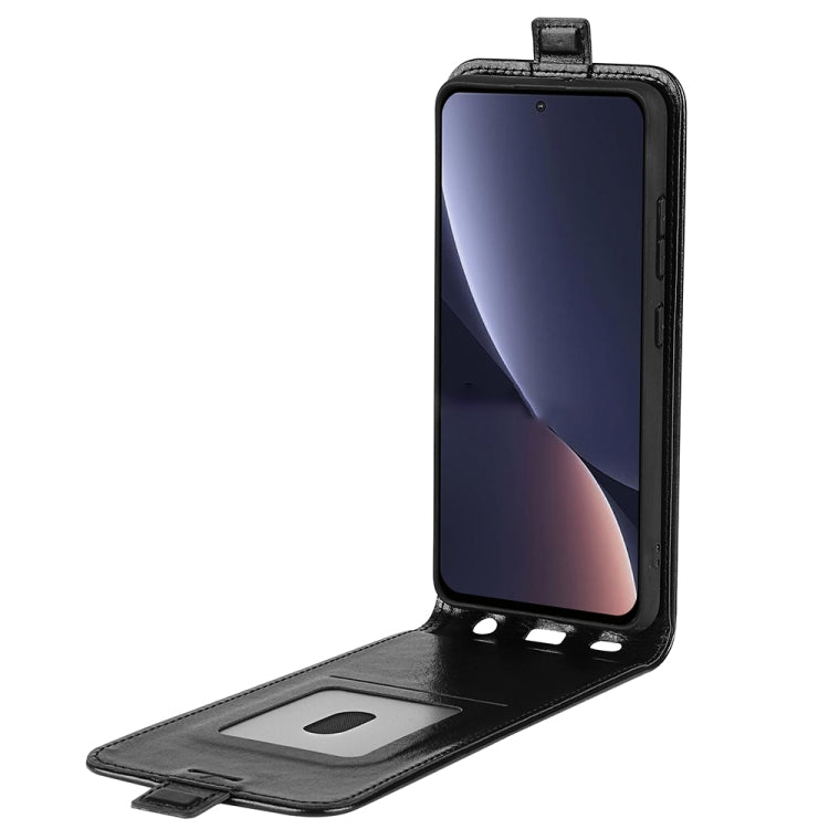 For Xiaomi Redmi K50 R64 Texture Vertical Flip Leather Phone Case