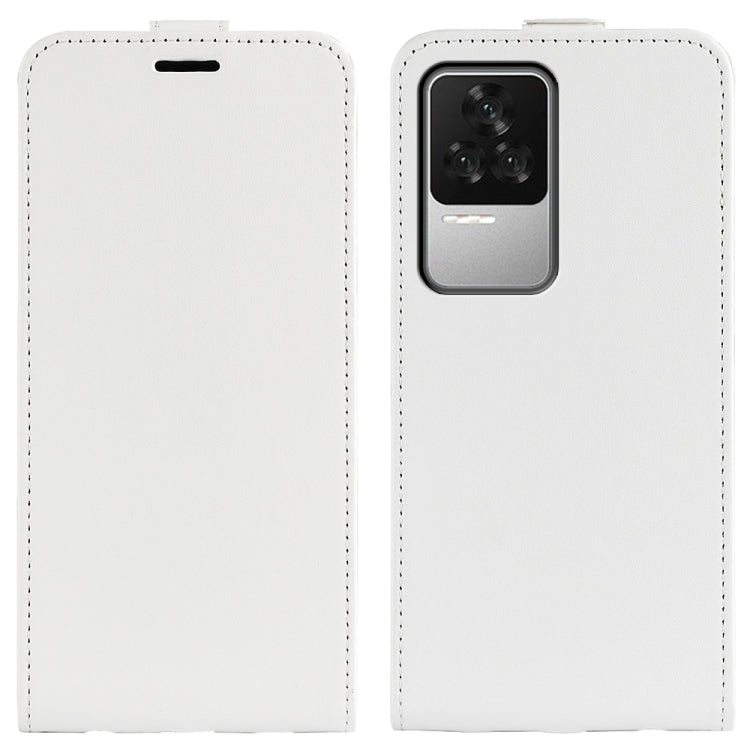 For Xiaomi Redmi K50 R64 Texture Vertical Flip Leather Phone Case