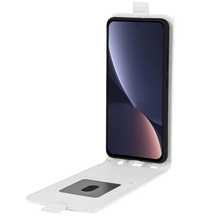 For Xiaomi Redmi K50 R64 Texture Vertical Flip Leather Phone Case