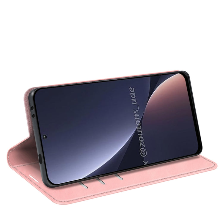 Fo Xiaomi Redmi K50 Retro-skin Magnetic Suction Leather Phone Case