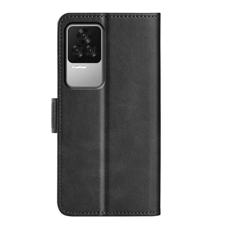 For Xiaomi Redmi K50 Dual-side Magnetic Buckle Leather Phone Case
