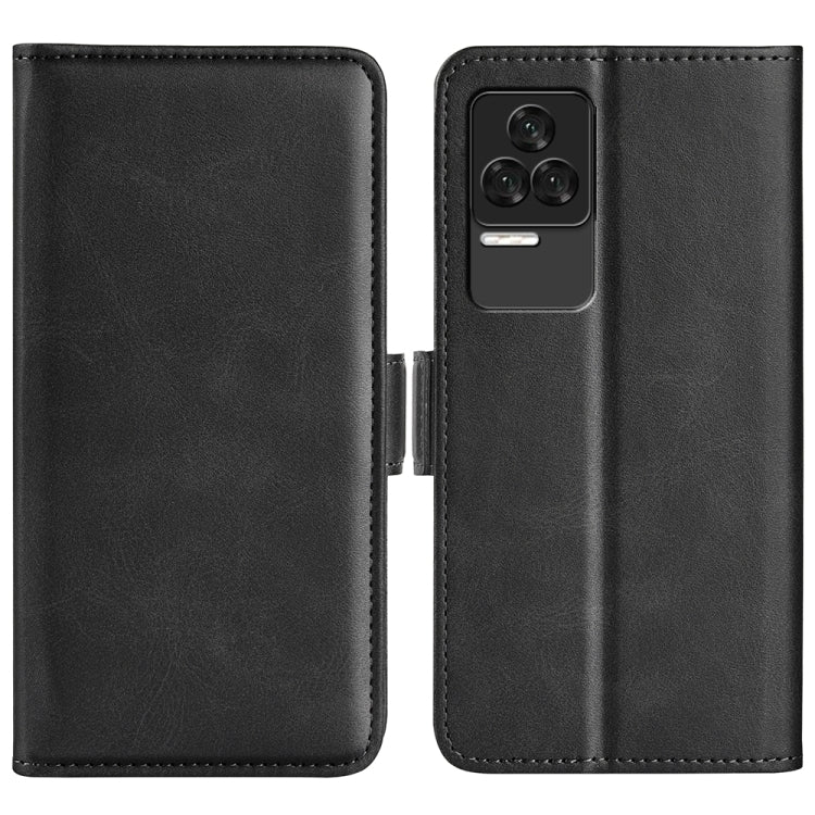 For Xiaomi Redmi K50 Pro Dual-side Magnetic Buckle Leather Phone Case