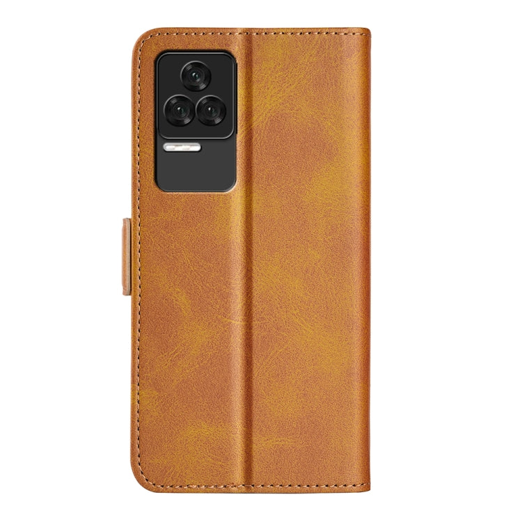 For Xiaomi Redmi K50 Pro Dual-side Magnetic Buckle Leather Phone Case