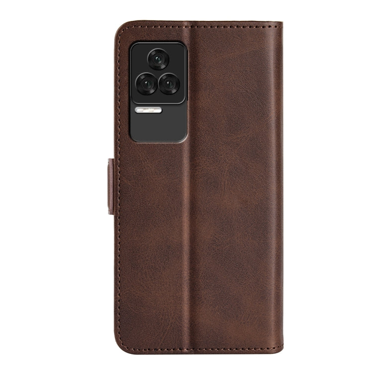 For Xiaomi Redmi K50 Pro Dual-side Magnetic Buckle Leather Phone Case