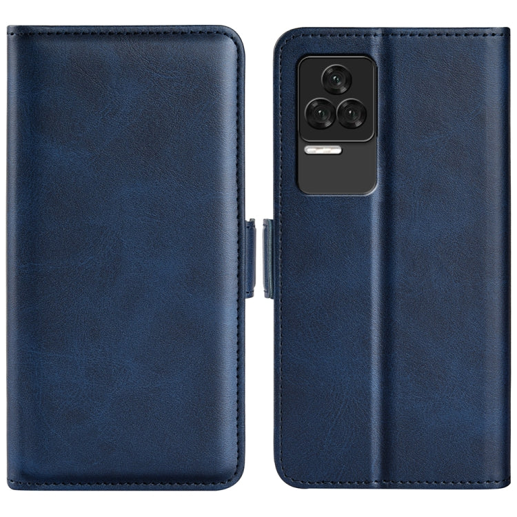 For Xiaomi Redmi K50 Pro Dual-side Magnetic Buckle Leather Phone Case