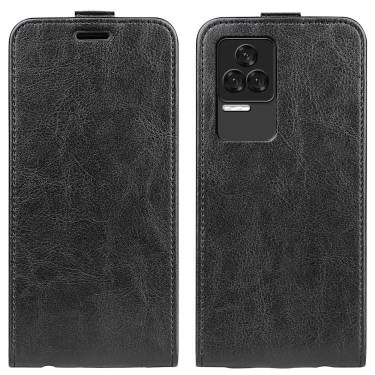 For Xiaomi Redmi K50 Pro R64 Texture Vertical Flip Leather Phone Case