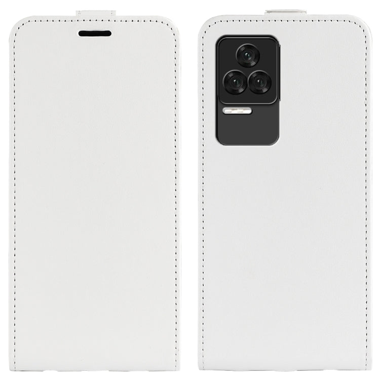For Xiaomi Redmi K50 Pro R64 Texture Vertical Flip Leather Phone Case