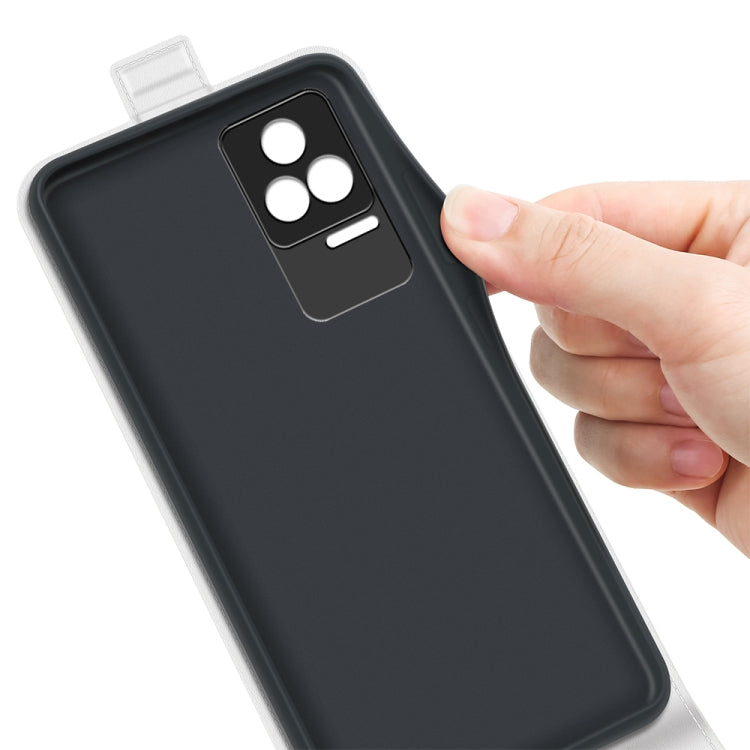 For Xiaomi Redmi K50 Pro R64 Texture Vertical Flip Leather Phone Case