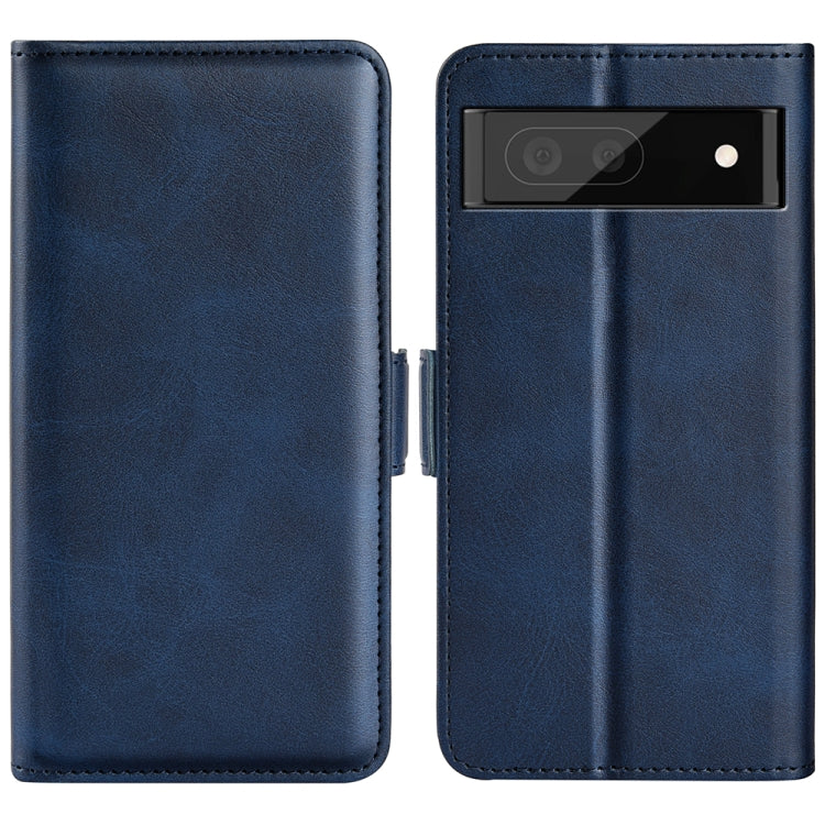 For Google Pixel 7 Dual-side Magnetic Buckle Leather Phone Case