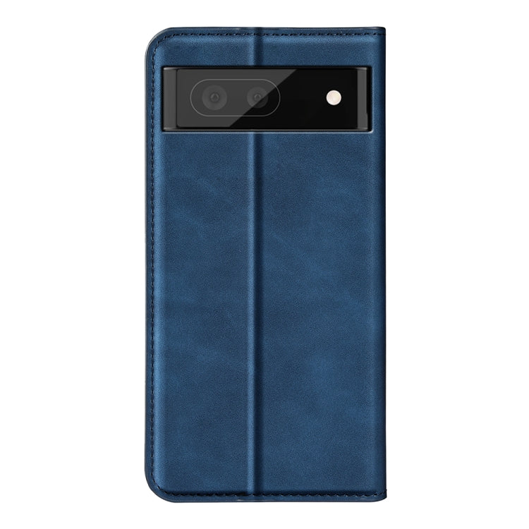 For Google Pixel 7 Retro-skin Magnetic Suction Leather Phone Case
