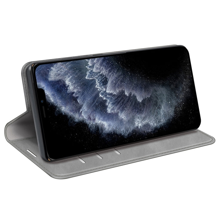 For TCL 30 SE/305/306 Retro-skin Magnetic Suction Leather Phone Case