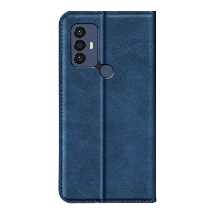 For TCL 30 SE/305/306 Retro-skin Magnetic Suction Leather Phone Case