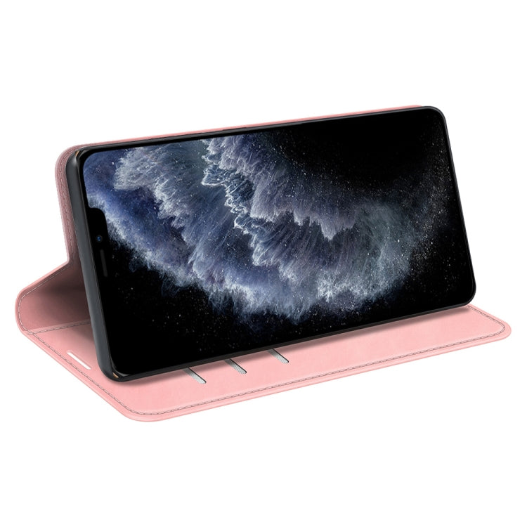 For TCL 30 SE/305/306 Retro-skin Magnetic Suction Leather Phone Case