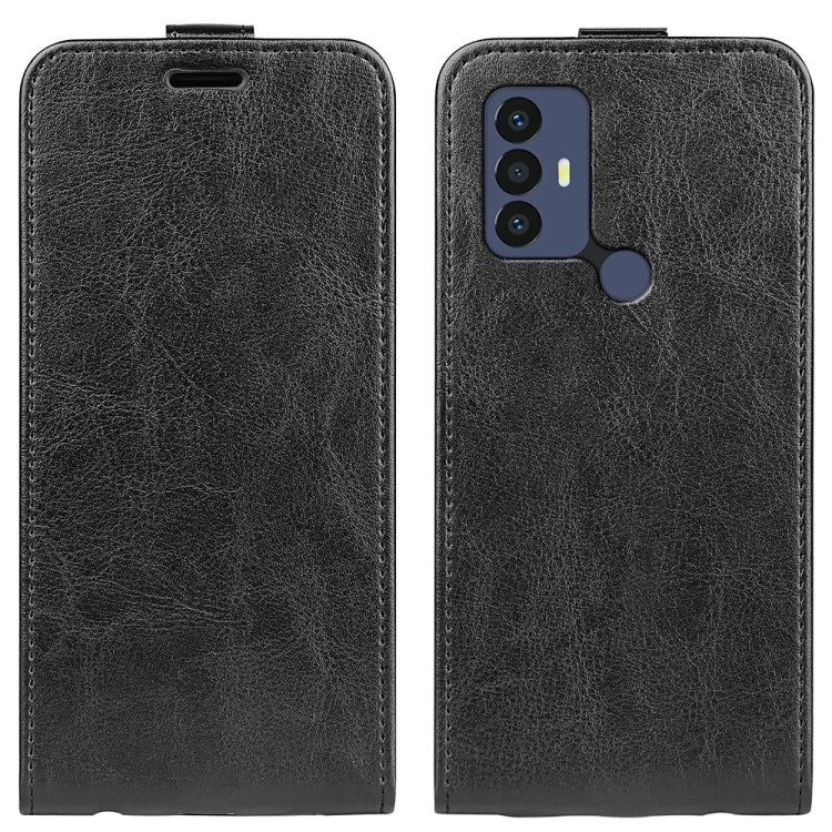For TCL 30 SE/305/306 R64 Texture Single Vertical Flip Leather Phone Case