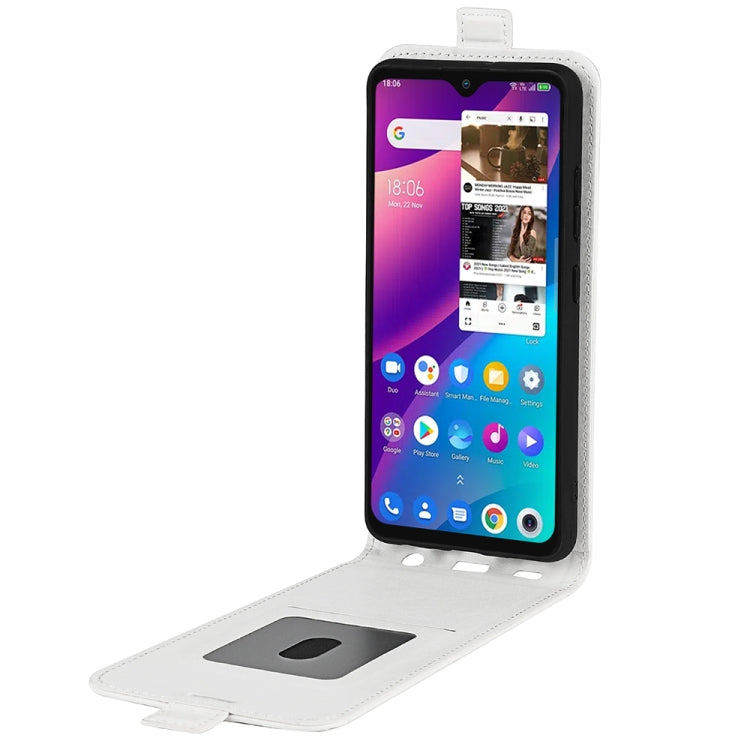 For TCL 30 SE/305/306 R64 Texture Single Vertical Flip Leather Phone Case