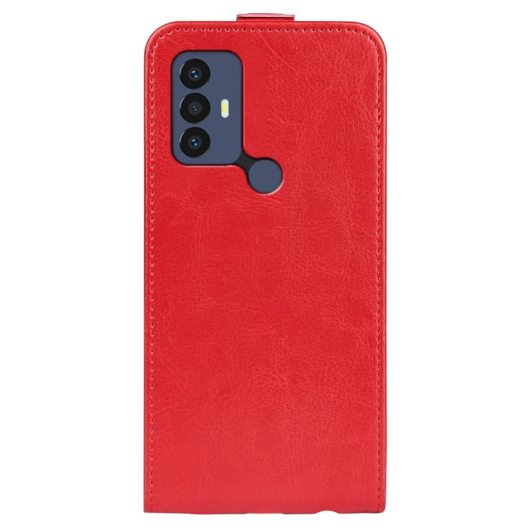 For TCL 30 SE/305/306 R64 Texture Single Vertical Flip Leather Phone Case
