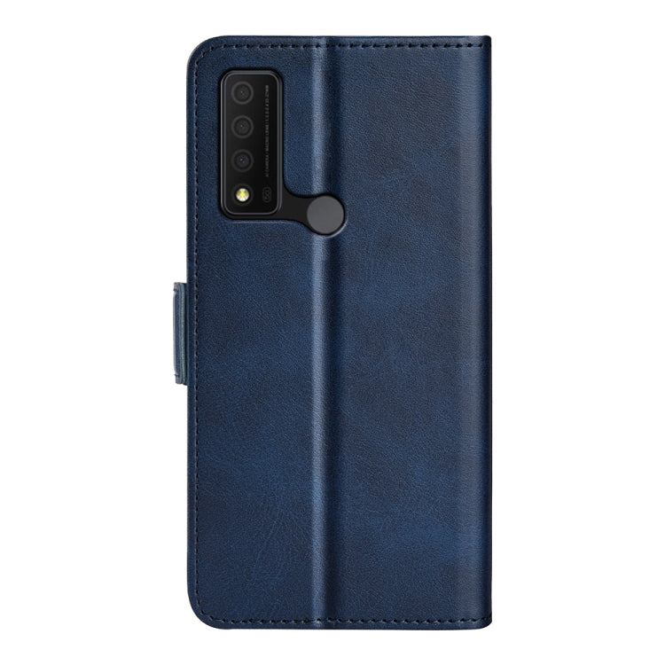 For TCL 30V 5G Dual-side Magnetic Buckle Leather Phone Case