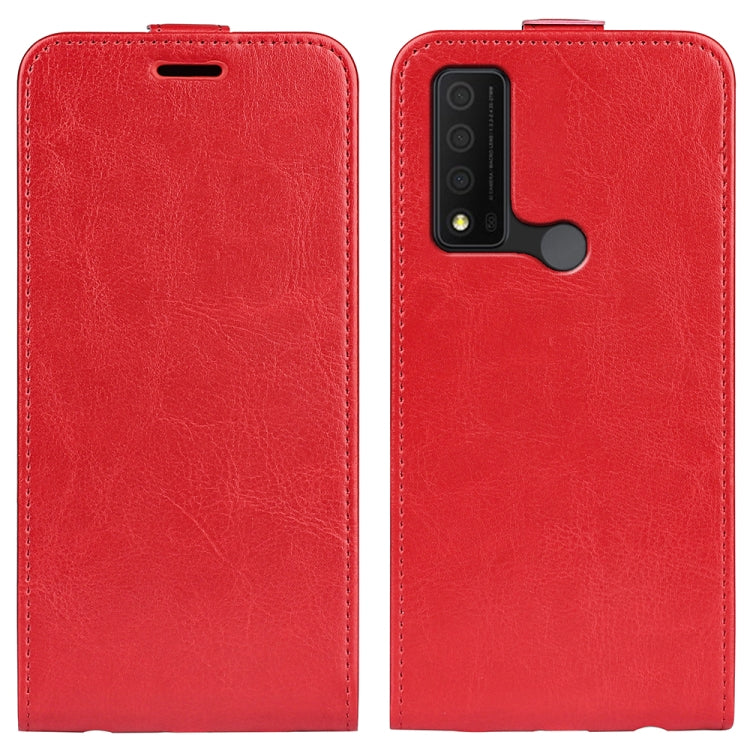 For TCL 30V 5G R64 Texture Single Vertical Flip Leather Phone Case