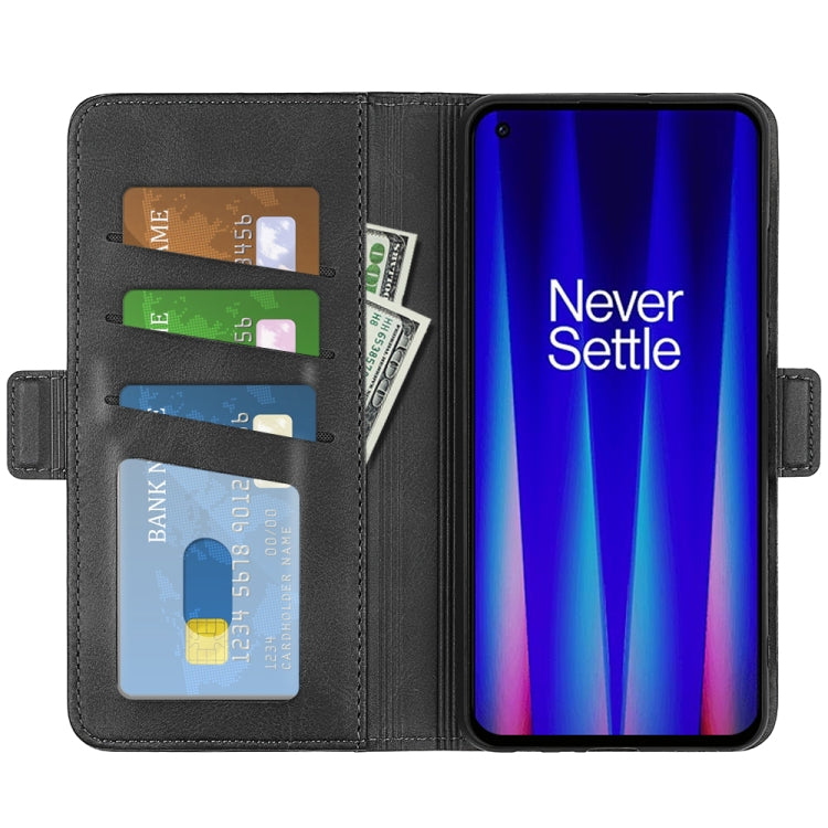 For OnePlus Nord CE 2 5G Dual-side Magnetic Buckle Leather Phone Case