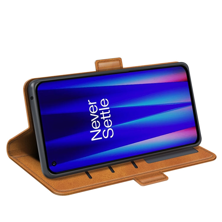 For OnePlus Nord CE 2 5G Dual-side Magnetic Buckle Leather Phone Case