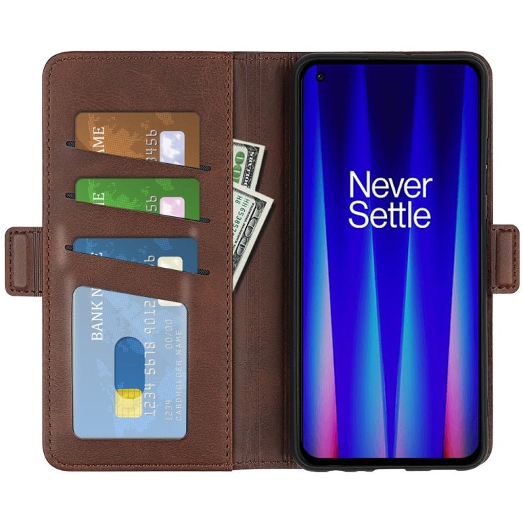For OnePlus Nord CE 2 5G Dual-side Magnetic Buckle Leather Phone Case