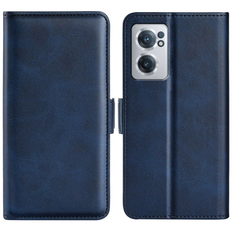 For OnePlus Nord CE 2 5G Dual-side Magnetic Buckle Leather Phone Case