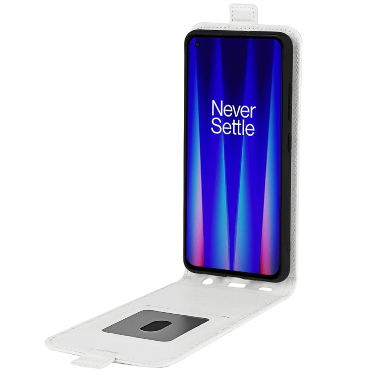 For OnePlus Nord CE 2 5G R64 Texture Single Vertical Flip Leather Phone Case