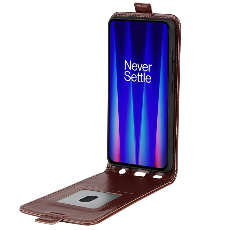 For OnePlus Nord CE 2 5G R64 Texture Single Vertical Flip Leather Phone Case