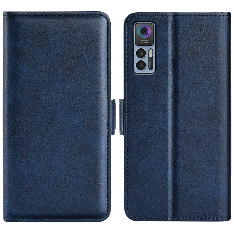 For TCL 30 5G/ 30+ Dual-side Magnetic Buckle Leather Phone Case