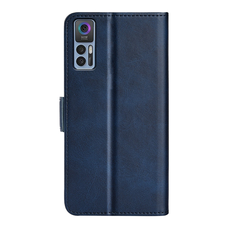 For TCL 30 5G/ 30+ Dual-side Magnetic Buckle Leather Phone Case