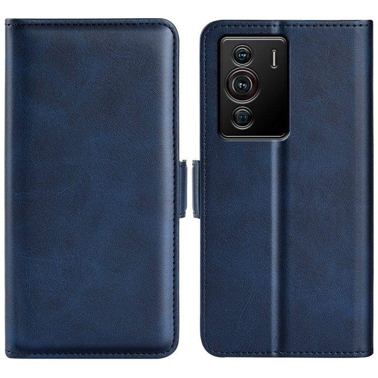 For ZTE Blade Z40 Pro Dual-side Magnetic Buckle Leather Phone Case