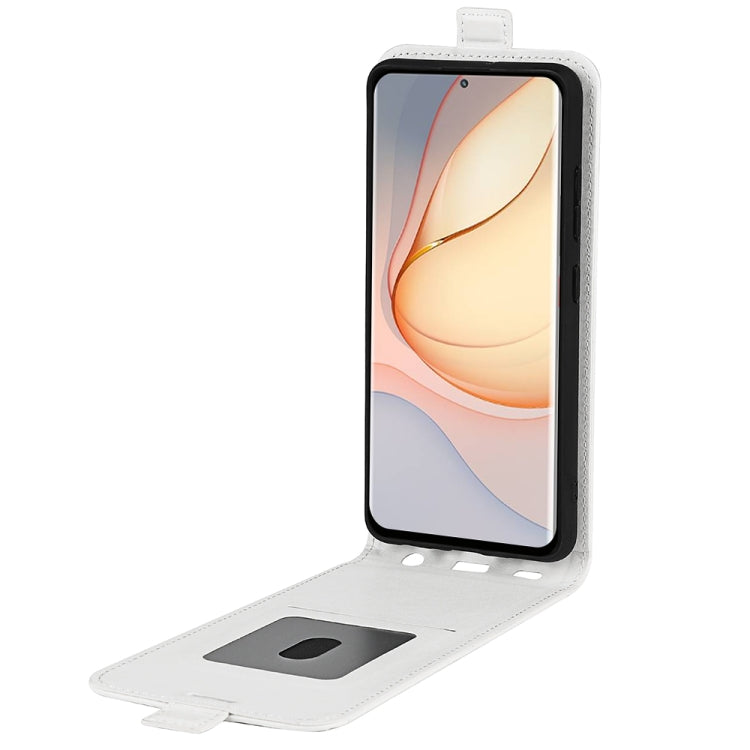 For ZTE Blade Z40 Pro R64 Texture Vertical Flip Leather Phone Case