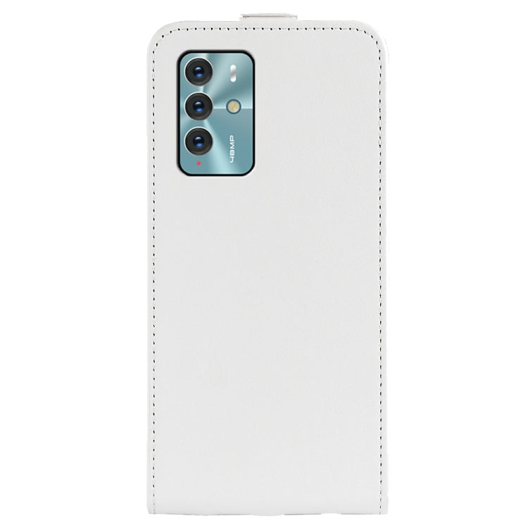 For ZTE Blade V40 R64 Texture Vertical Flip Leather Phone Case