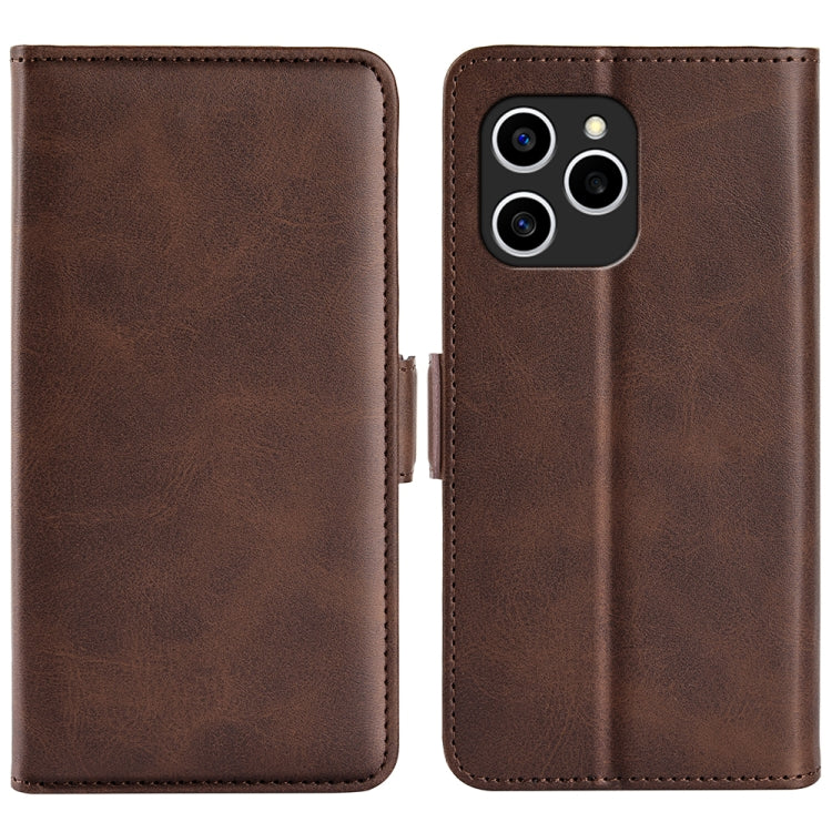 For Honor 60 SE 5G Dual-side Magnetic Buckle Leather Phone Case