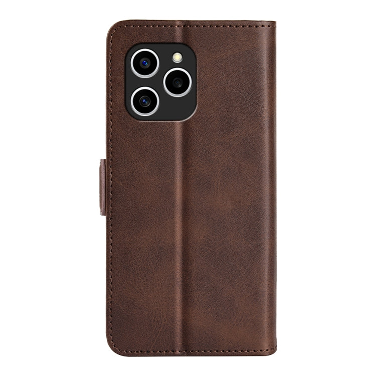 For Honor 60 SE 5G Dual-side Magnetic Buckle Leather Phone Case