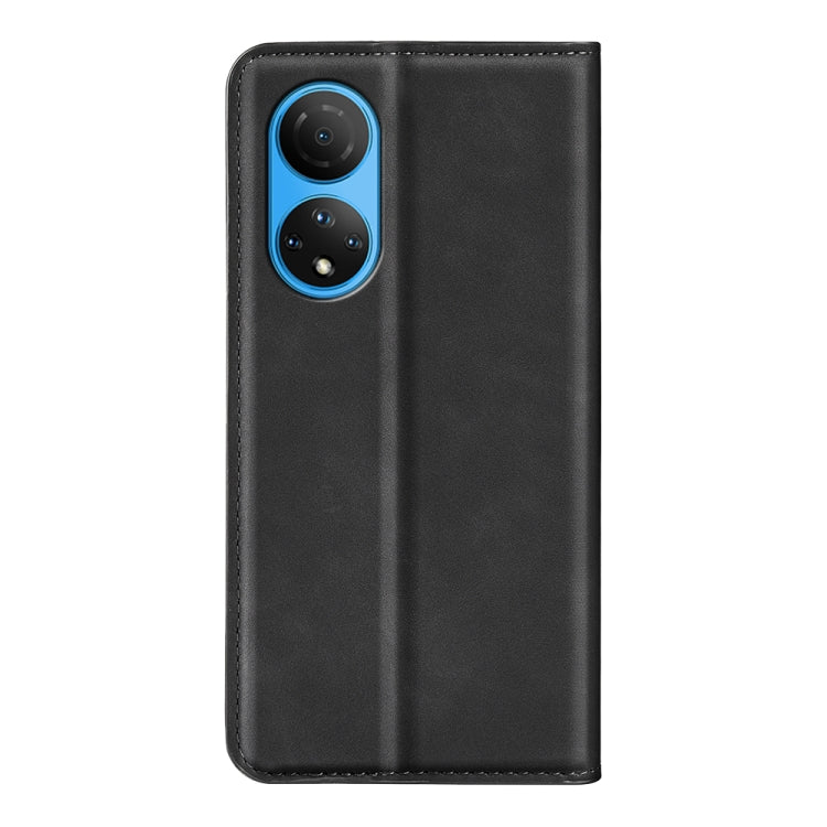 For Honor X7 Retro-skin Magnetic Suction Leather Phone Case