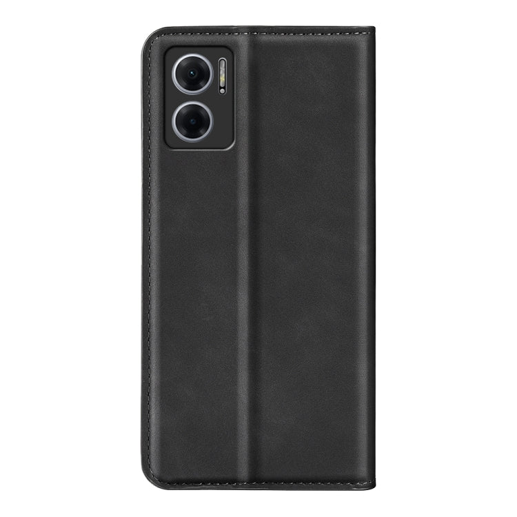 For Xiaomi Redmi Note 11E / Redmi 10 5G Retro-skin Magnetic Suction Leather Phone Case