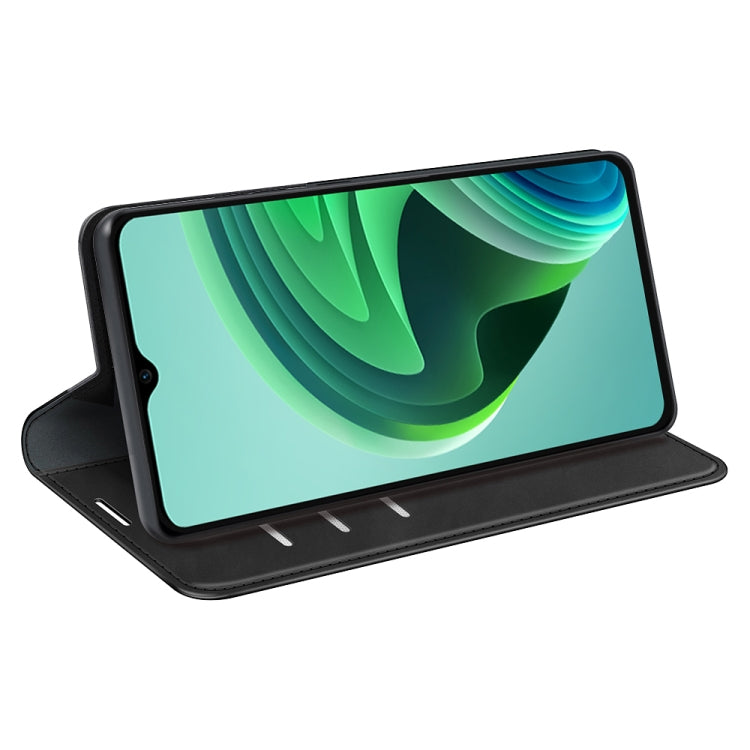 For Xiaomi Redmi Note 11E / Redmi 10 5G Retro-skin Magnetic Suction Leather Phone Case