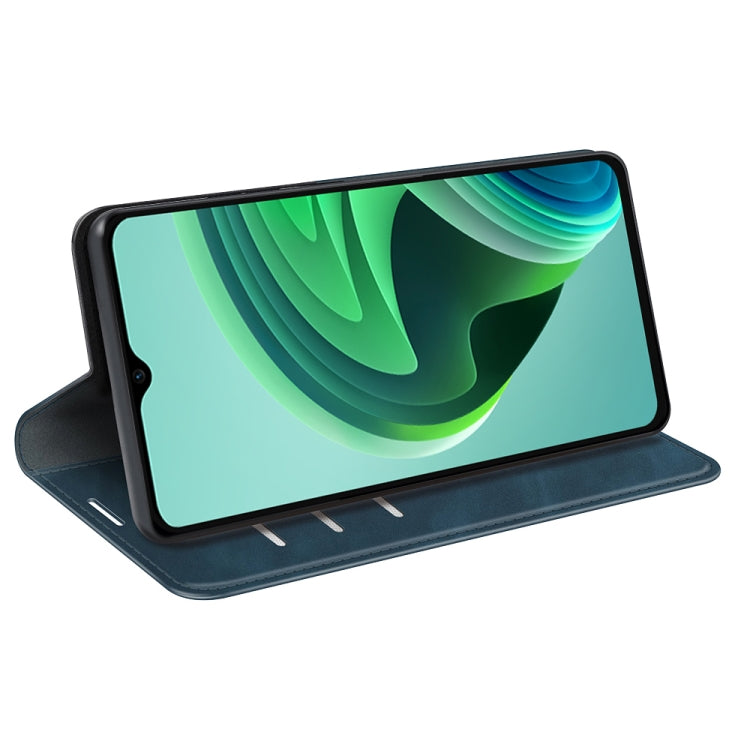 For Xiaomi Redmi Note 11E / Redmi 10 5G Retro-skin Magnetic Suction Leather Phone Case