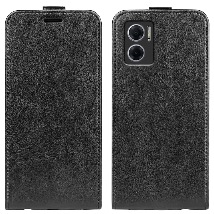 For Xiaomi Redmi Note 11E / Redmi 10 5G R64 Texture Single Vertical Flip Leather Phone Case