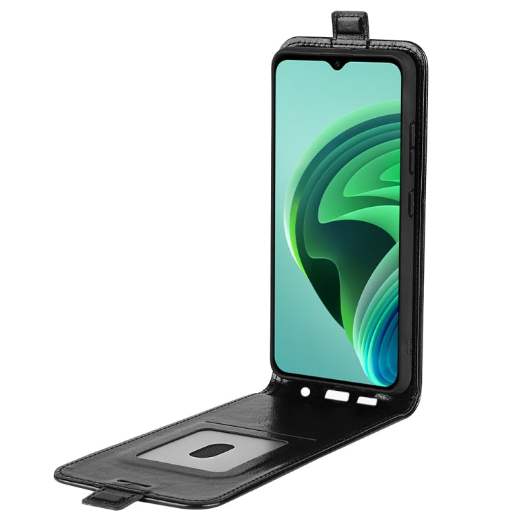 For Xiaomi Redmi Note 11E / Redmi 10 5G R64 Texture Single Vertical Flip Leather Phone Case