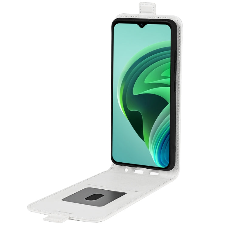 For Xiaomi Redmi Note 11E / Redmi 10 5G R64 Texture Single Vertical Flip Leather Phone Case