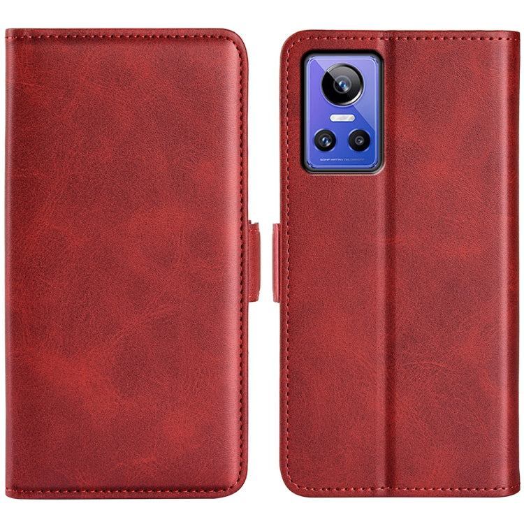 For OPPO Realme GT Neo 3 Dual-side Magnetic Buckle Leather Phone Case